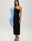 Malcolm Frill Dress - Black
