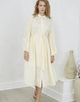 Mossy Shirt Dress - Cream