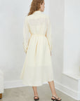 Mossy Shirt Dress - Cream