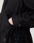 Nella Lace Shirt - Black