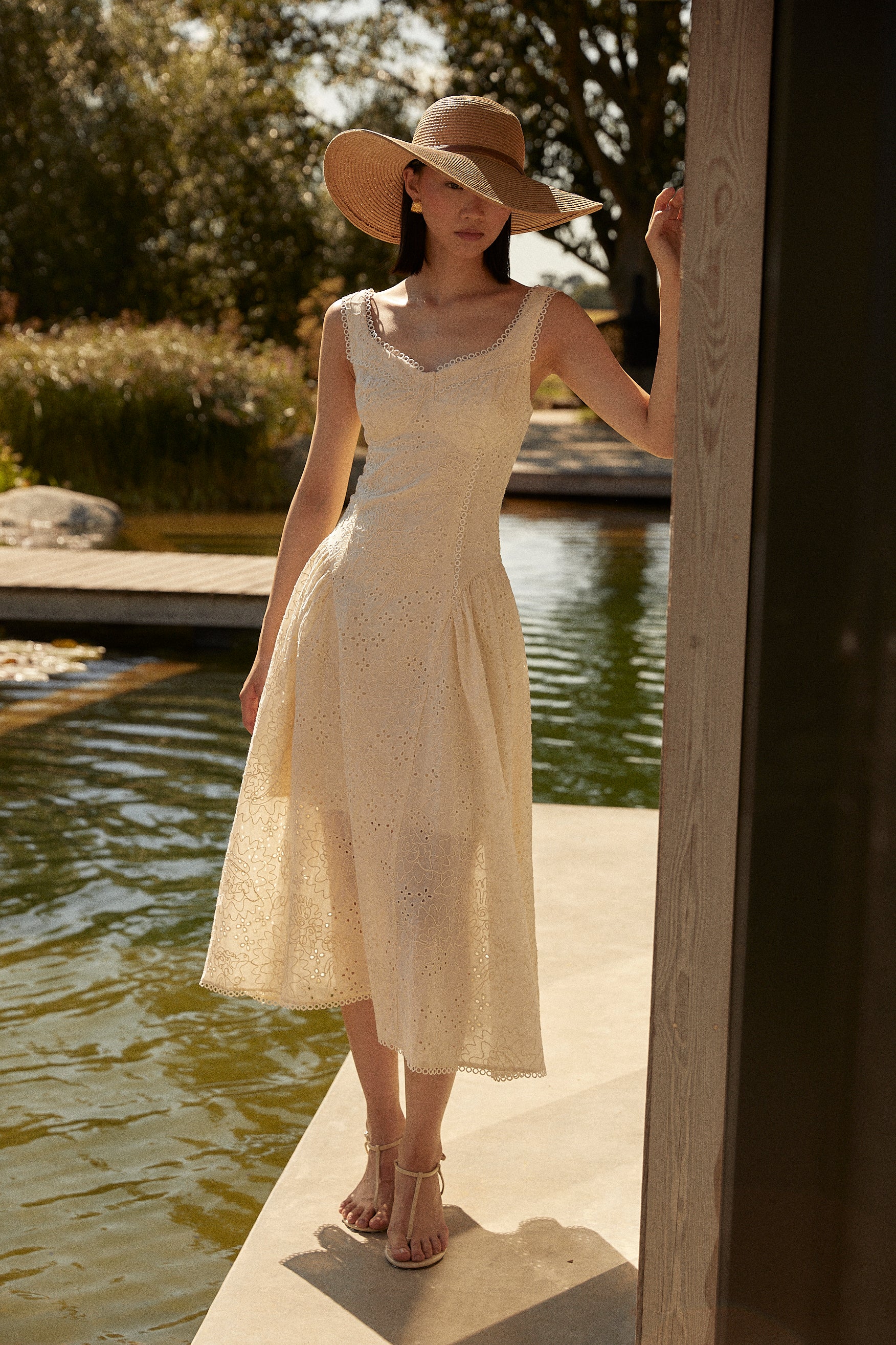 beige linen dress midi DIAMONDS ARE FOREVER MESH MIDI DRESS IN BEIGE – AKIRA