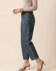 Orla barrel jeans - Mid wash