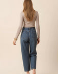 Orla barrel jeans - Mid wash