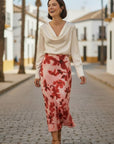 Pella Skirt - Spring Red