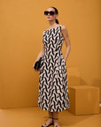 Pinta Mono Dress