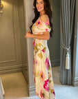Rosellon Drape Bardot - Pansy