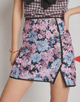 Floral Canvas Skirt