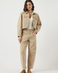 Lua Barrell Jeans - Beige