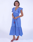 Misha Blue Cherry Dress
