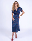 Babington Midi Dress - Navy