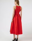 Miri Midi Dress - Red