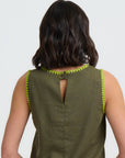 Senna Crop Top - Khaki