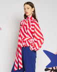 Menton Stripe Blouse