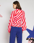 Menton Stripe Blouse