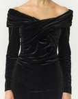 Tima velvet dress