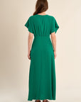 Valene Midi Dress - Green