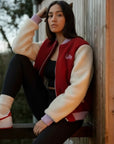 Varsity Colour Block Jacket
