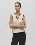 Viva Knit Vest - Cream