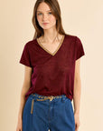 Orla top - Wine