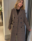 The Regina Check Coat