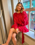 Belle Dress - Red