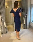 Sophie Knee Midi - Navy