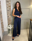 Thelma Jumpsuit - Navy