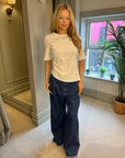 Forno Wide Jeans - Dark Denim