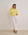 Mels Knit Cardigan - Lemon