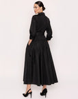 Lylle Shirt Dress - Black