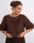 Beata top - Brown