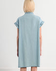 Cathy Smock Dress - Denim