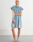 Cathy Smock Dress - Denim