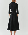 Estelle Jacket Dress - Black