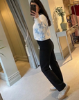 Aliyah jeans-Black
