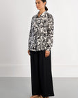 Hawaii Print Shirt - Black