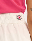 Elena HW Shorts - White