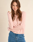 Freya Knit Cardigan - Pink