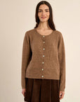 Freya Knit Cardigan - Camel
