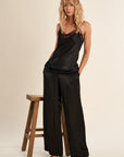 Rein Lace Cami - Black