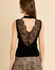 Rowen Lace Top - Black