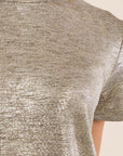Ulia Metallic T - Beige