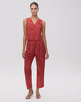 Montesco Waistcoat - Rust