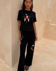 Heart T Shirt - Black