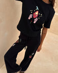 Heart T Shirt - Black