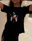 Heart T Shirt - Black