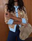 Deer Print Hollie Cardigan