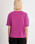 Purple Palm T Shirt