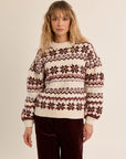 Aria Knit Jumper - Print
