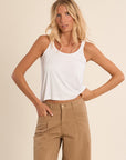 Wella Tank Top - White